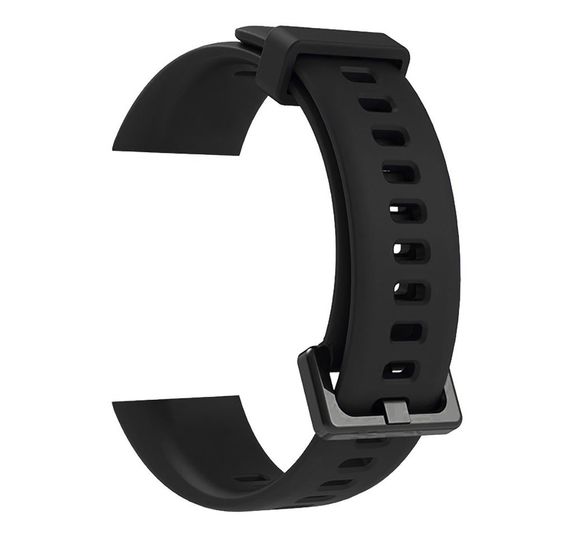 Силіконовий ремінець Primo для фітнес браслета Huawei Band 4 - Black | Зображення 1