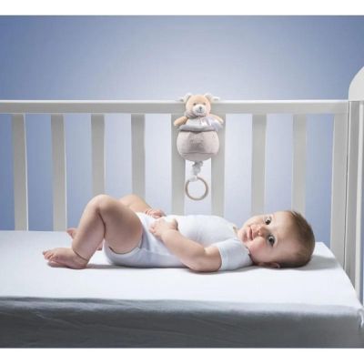 Игрушка-подвеска Chicco музыкальная Ведмежа Doudou (09618.00) | Зображення 1