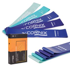 Резинки для фітнесу Cornix Mini Power Band набір 5 шт 1-20 кг XR-0047