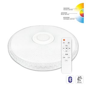Светильник светодиодный Biom SMART SML-R47-55-M-RGB 3000-6000K 55Вт с д/у муз. BT APP