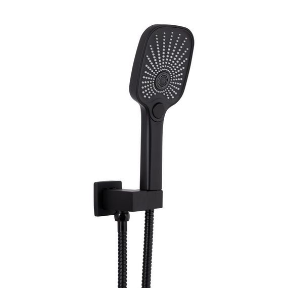 Душова система універсальна Qtap Gemini прихованого монтажу на три споживача QTGEM114BLM45703 Black Matt | Зображення 5