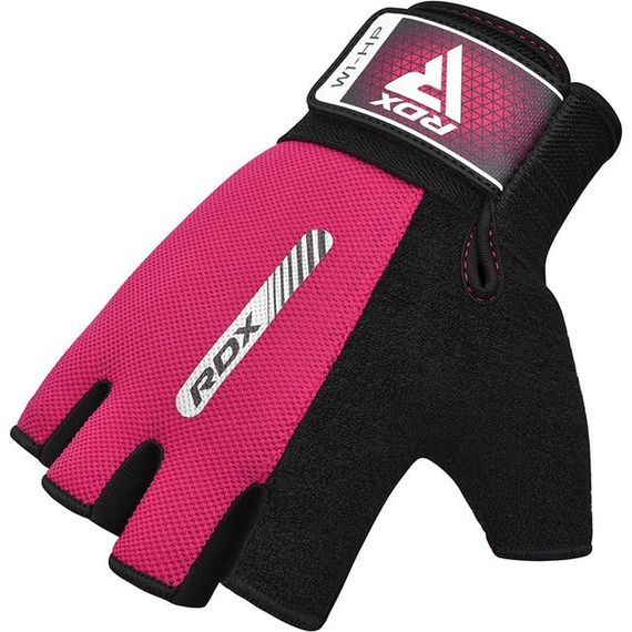 Перчатки для фитнеса RDX W1 Half Pink S | Зображення 3