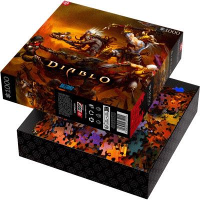 Пазл GoodLoot Diablo Heroes Battle 1000 элементов (5908305235415) - Топ Продаж! | Зображення 1