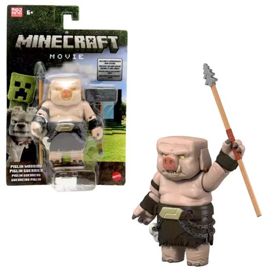 Ігрова фігурка Майнкрафт фільм Піглін воїн Оригінал Minecraft Movie Piglin Warrior