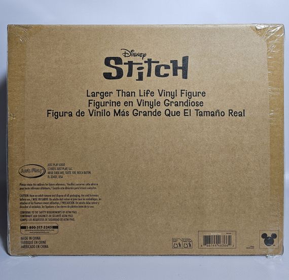 Колекційна вінілова фігурка Стіч 36 см Just Play Disney Stitch Live-Action Larger Than Life | Зображення 8