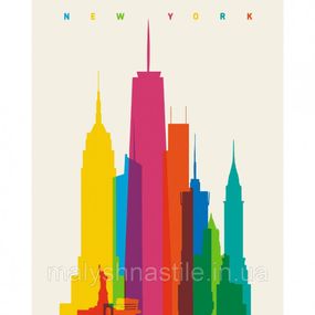 Картина по номерам "NYC" Art Craft 11234-AC 40х50 см