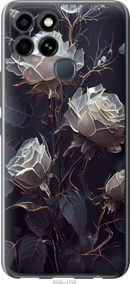 Чехол на Infinix Smart 6 Розы 2 "5550u-2758-17620"