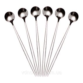 Набор десертных ложек 6 штук нержавеющей стали 20.5 (см) Серебро HP-8-32