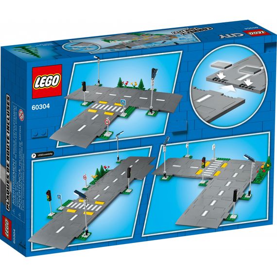 Конструктор LEGO City Town Дорожні плити 112 деталей (60304) | Зображення 5
