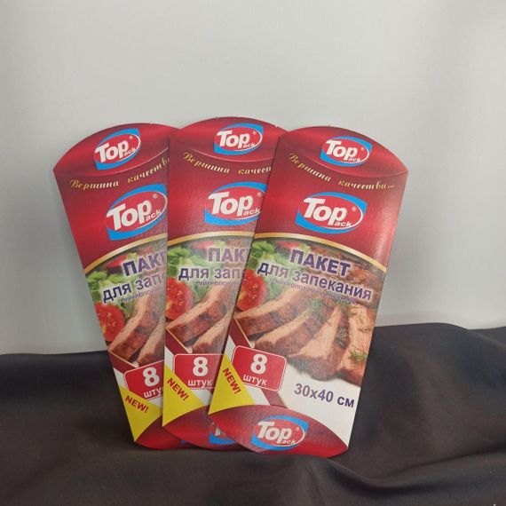 Термопакет для запікання 8 штук 30 х 40 см Top Pack | Зображення 1