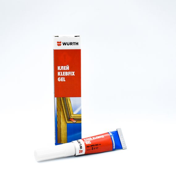 Суперклей KLEBFIX GEL, 3 g | Зображення 1