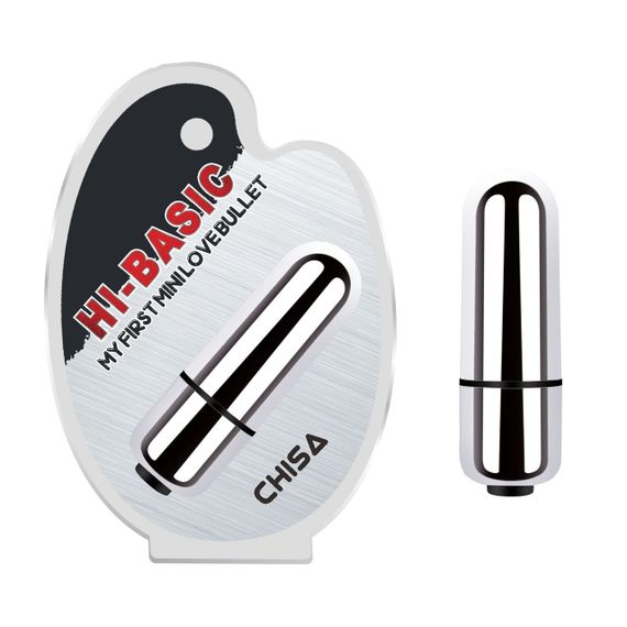 Вібропуля з ABS-пластика Chisa Hi-Basic, срібляста Sex Aura