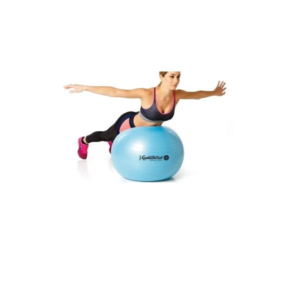 М'яч для фітнесу MS 1541 Фітбол з ножним насосом 3 кольори | Зображення 4