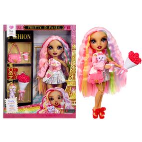 Стильна фешн-лялька Kia (28 см) із шарнірними суглобами в аутфіті Paris Fashion
