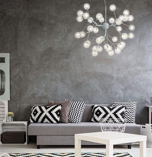 Люстра підвісна на 27 лампочок 26390 Білий 65-115х80х80 см. | Зображення 1