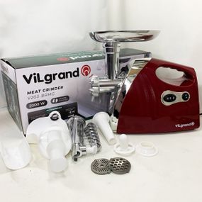 Електром'ясорубка ViLgrand V203-BRMG. Колір: червоний