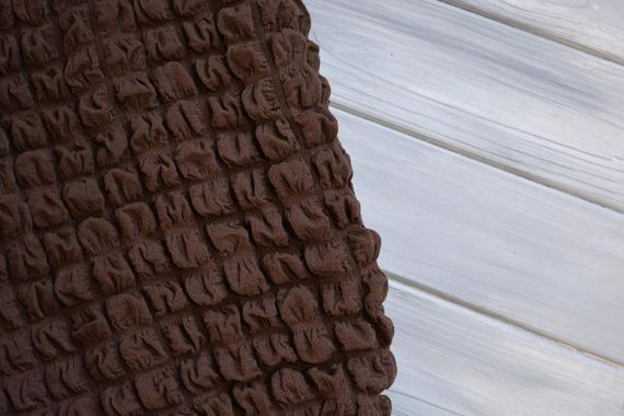 Чехлы на стулья без юбки 6шт, Шоколадные | Зображення 1