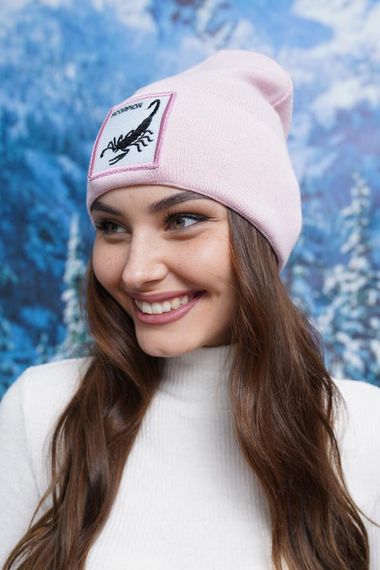 Шапка «Scorpion» (5147) светлая пудра