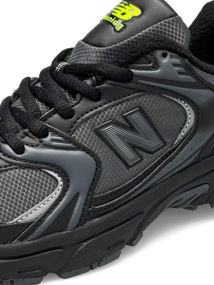 Кросівки New 530 Dark Grey Black осінь / еврозима / весна 38 24.5 | Зображення 9