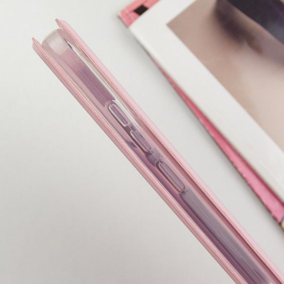 Шкіряний чохол-книжка GETMAN Elegant (PU) для Tecno Spark Go 2023 Рожевий | Зображення 5