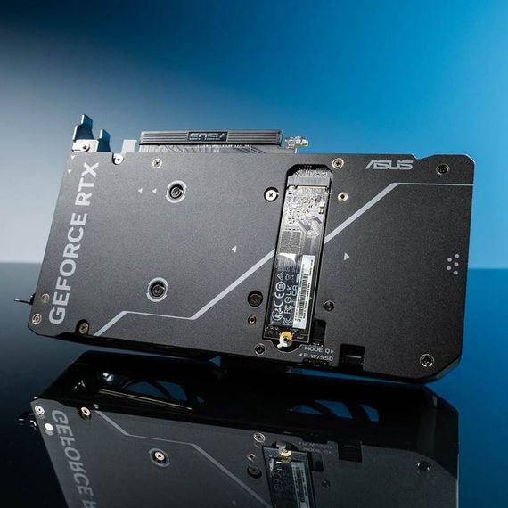 Відеокарта ASUS  GeForce RTX 4060 Ti 8GB GDDR6 DUAL OC SSD DUAL-RTX4060TI-O8G-SSD (90YV0JS0-M0NA00) | Зображення 2