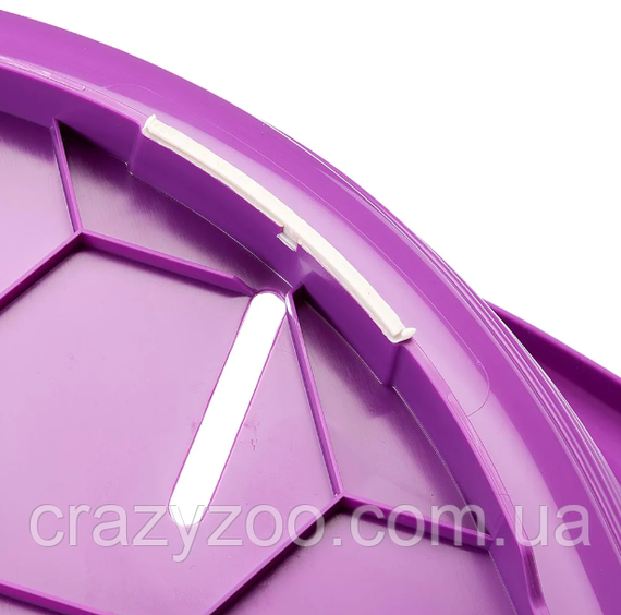 Пластиковий лежак для собак та котів Ferplast Siesta Deluxe 8 фіолетовий 82х59.5х25 см 70208923 | Зображення 6