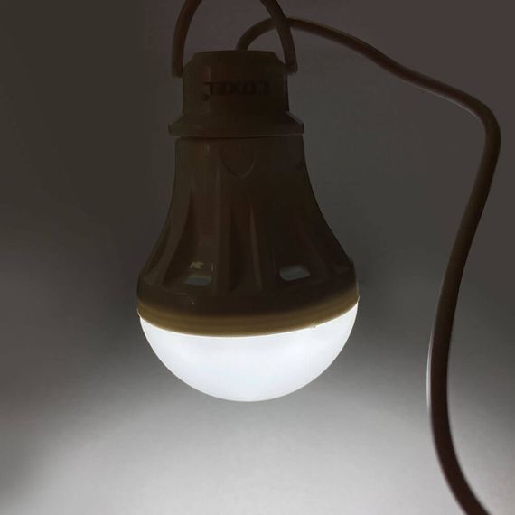 Світлодіодна USB лампа Luxel 063-USB 5Вт з гачком для кемпінгу дому та аварійного освітлення | Зображення 2