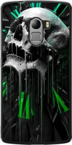 Чехол на Lenovo A7010 Череп-часы "4100u-232-17620"