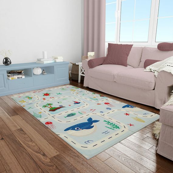 Дитячий складний термокилимок 117см х 177см х 8мм Океан-Зростомір (300) SW-00003030 | Зображення 8