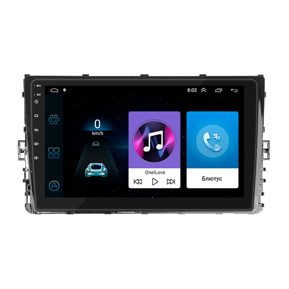 Штатная магнитола 9" Lesko для Volkswagen Jetta VII 2018-н.в.  1/16Gb/ Wi-Fi Optima Вольксваген