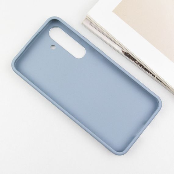 TPU чехол Bonbon Metal Style для Samsung Galaxy S23+ Голубой / Mist blue | Зображення 3