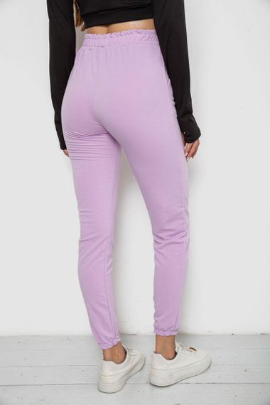 Спортивные штаны женские, цвет сиреневый, 238R345 | Зображення 3