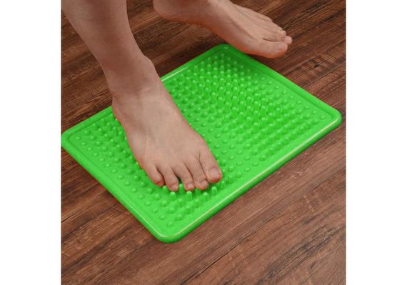 Ортопедичний килимок для стоп EasyFit Acupoint з шипами зелений (EF-2752) | Зображення 5