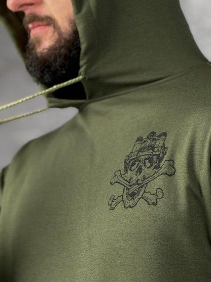 Худі maklin воїн олива ВТ3837 | Зображення 3