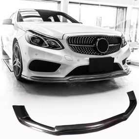Передний Бампер Лип V1 для AMG-Line 2013-2016 Карбон для Mercedes E-сlass W212