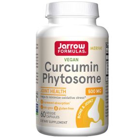 Куркума Jarrow Formulas Curcumin Phytosome Meriva 500 mg 60 Veg Caps