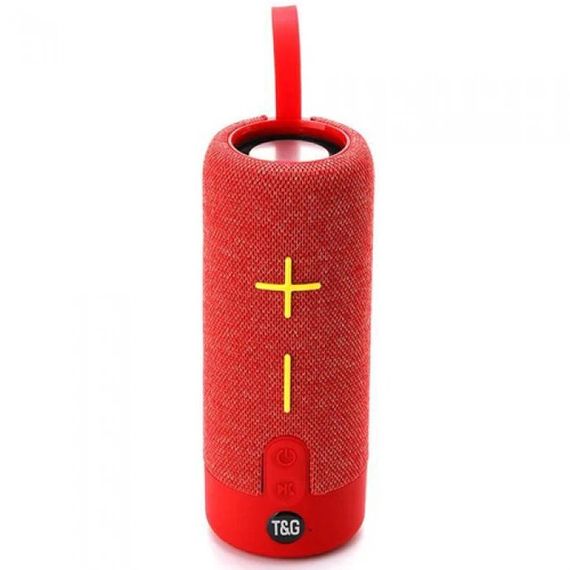 Колонка портативна Bluetooth T&G TG619 red червона