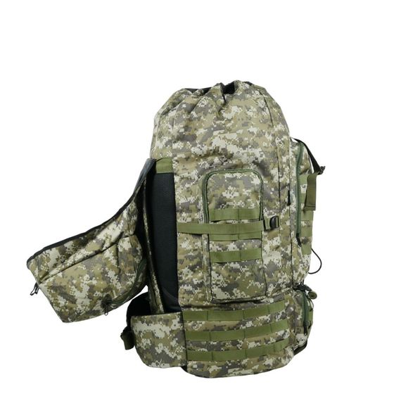 Тактичний рюкзак 100 л. піксель | Зображення 3