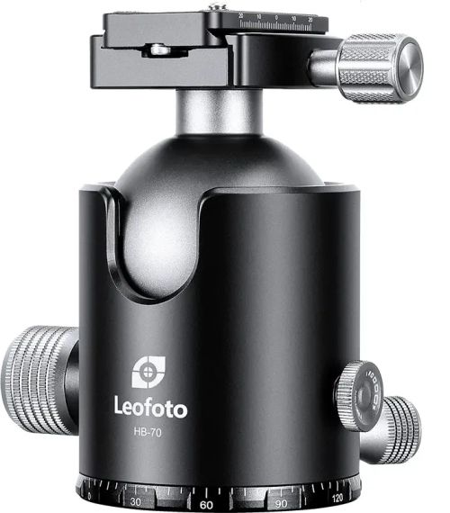 Головка штативна Leofoto HB-70 з затискачем ARCA | Зображення 3