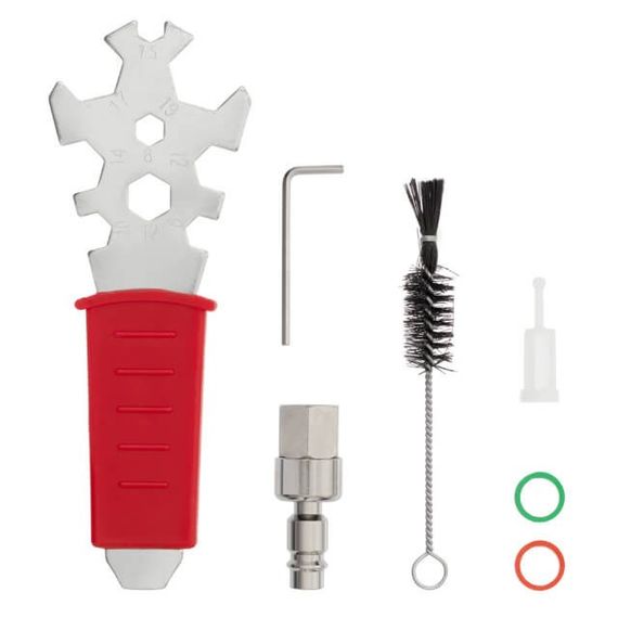 Фарбопульт пневматичний LVMP професійний, верхній пластиковий бачок INTERTOOL PT-01151 | Зображення 4