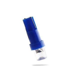 Автолампа Terra T5 W2x4.6d, 1 LED, синий, 12V, клиновидная линза