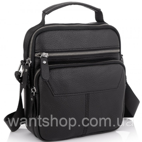 Чоловіча сумка-барсетка через плече шкіряна Tiding Bag TM-79048
