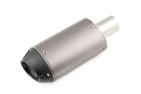 Глушник (тюнінг) 245*85 mm (неіржавка, овал, чорний, прямоток) 118
