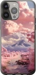 Чохол на iPhone 13 Pro Max Рожеві хмари з пластику FCh_006680