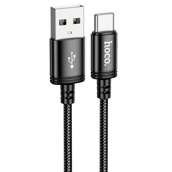 Кабель Hoco X89, Type-C-USB, 3A, Black, довжина 2м | Зображення 2
