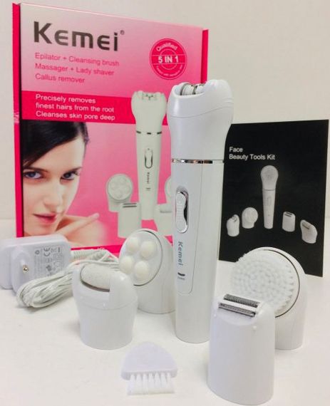 Жіноча електробритва епілятор Kemei KM-2199 5в1 | Зображення 6