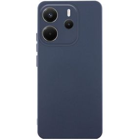 Чохол Silicone Cover Ummi Lakshmi Full Camera (AA) для Xiaomi Redmi Note 14 4G (Int. version) Синій / Midnight Blue