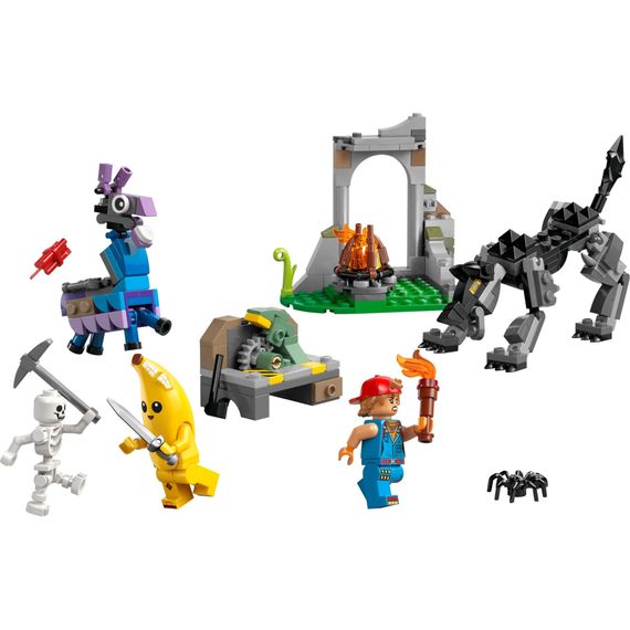 Конструктор LEGO Fortnite Табір Peely та Sparkplug (77075) | Зображення 1