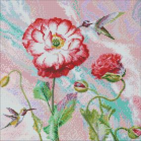 Алмазная мозаика "Легкий этюд" ©Ira Volkova Идейка AMO7459 40х40 см