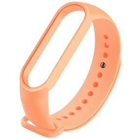Силиконовый ремешок для Xiaomi Mi Band 5 / 6 Розовый / Pink